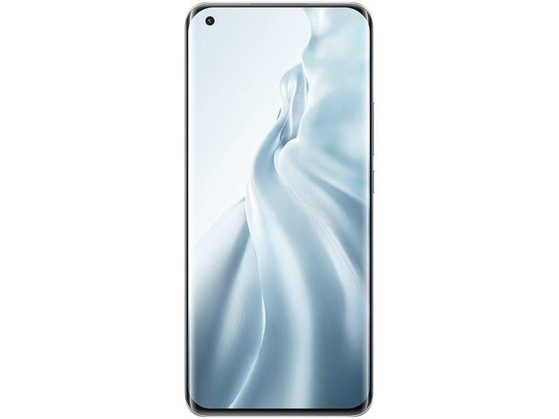 Smartphone Xiaomi Mi 11 256GB Branco 5G - 8GB RAM Tela 6,81” Câm